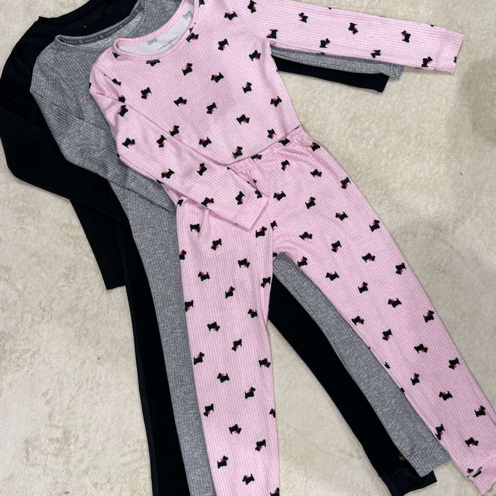 3-Pack Girls’ Ski/Snowboard Base Layer Set, Size 10-12